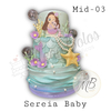 Bolo - Sereia Baby/ Mid-03