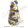 Bolo - Rapunzel - 15 anos