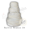 Bolo - Ruffle Branco 04