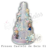 Bolo - Frozen Castelo de Gelo 01 - comprar online