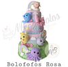 Bolo - Bolofofos Rosa