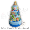 Bolo - Baby Shark Tradicional