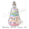 Bolo - Mundo Bita Rosa 02