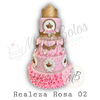 Bolo - Realeza Rosa 02