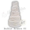 Bolo - Ruffle Branco 05