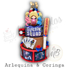 Bolo - Arlequina e Coringa