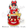 Bolo - Minnie Vermelha Tradicional
