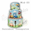 Bolo - Carrinhos & Transportes / Mid - 03