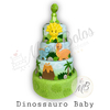 Bolo - Dinossauro Baby
