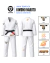 Kimono Tiger BJJ Trançado Infantil Tema: Naruto - Tiger Kimonos