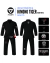 Imagem do Kimono Tiger BJJ Trançado Adulto Tema: Tiger Faixa Preta