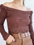 Body Glauce Marrom - comprar online