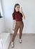Blusa Helô marrom - For Be Store