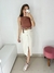 saia Jeans midi clara