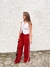 Calça Vivian - TRACK PANTS vermelha - comprar online