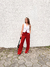 Calça Vivian - TRACK PANTS vermelha - loja online
