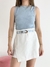 Shorts saia Brenda branco