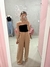 calça pantalona Mari bege