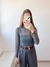 Body Tule Agatha - cinza na internet