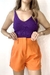 Short Bárbara Laranja - For Be Store
