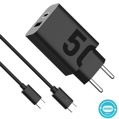 Carregador de parede TurboPower™ 50W USB-C Preto