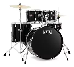 BATERIA NATAL 5 CUERPOS C/FIERROS Y PLATOS