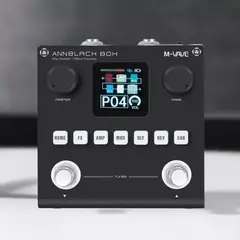 Pedalera M-Vave ANN Blackbox Multiefectos Recargable Para Guitarra O Bajo