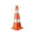 CONE SINALIZACAO PVC 75CM REFLETIVO LARANJA E BRAN (100024) - comprar online