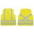COLETE LUMINOSO REFLETIVO C/ ZIPER AMARELO - G (10169) - comprar online