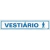 PLACA EM POLIEST. 5X25CM - VESTIARIO MASCULINO (11531)