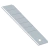 LAMINA RETA P/ ESTILETE 25MM C/ 5 PC (1165)
