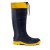BOTA BORRACHA (PVC) NAUTICA C/ POLAINA Nº40 (14829)