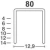 GRAMPO 80 P/ GRAMP. 12,9 X 10MM C/ 10.000 UN (43302)