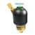 VALVULA CORTA CHAMA OXIG. REARMAVEL P/REG. (6782)