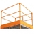GUARDA CORPO ANDAIME 1500 LARANJA (8838)