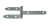 DOBRADICA PORTAO 2 HASTES 202 X 25 MM (21722)
