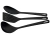 JOGO DE UTENSILIOS NYLON C/3PC UTILITA PRETO (23115) - comprar online