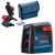 NIVEL LASER DE LINHA GLL2-12 C/ BASE - VERMELHO (28249)