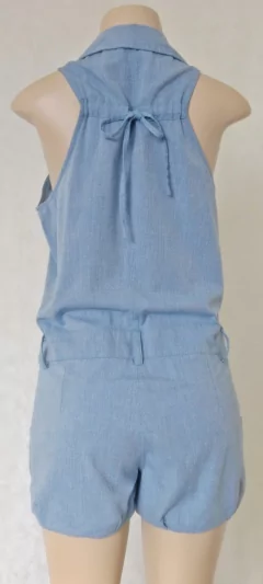 Macaquinho Azul Risca Branca - Alpelo - comprar online