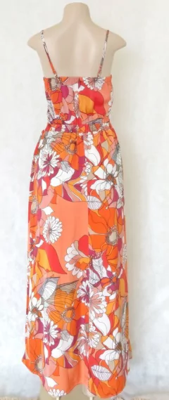 Imagem do Vestido Longo Estampa Floral