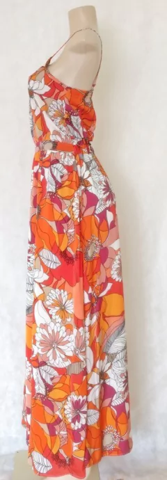 Vestido Longo Estampa Floral - comprar online