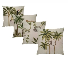 4 capas - Coleção Tropical em linho