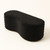 Puff Orgânico Decorativo- Suede Preto - comprar online