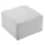 Puff Chaise 60 cm - Linho cinza - loja online