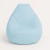 Puff Fofão Couro Sintético - Azul Bebe - comprar online