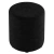 Puff Redondo 35 cm - Linho Preto - pufestore