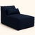 Puff Divã Espreguiçadeira 120cm - Área Externa - Azul Marinho - comprar online