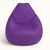 Puff Fofão Couro Sintético - Roxo - comprar online