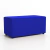 Puff Retangular 90x40 - Couro sintético - Azul Royal - comprar online