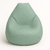 Puff Fofão Couro Sintético - Verde Claro - comprar online